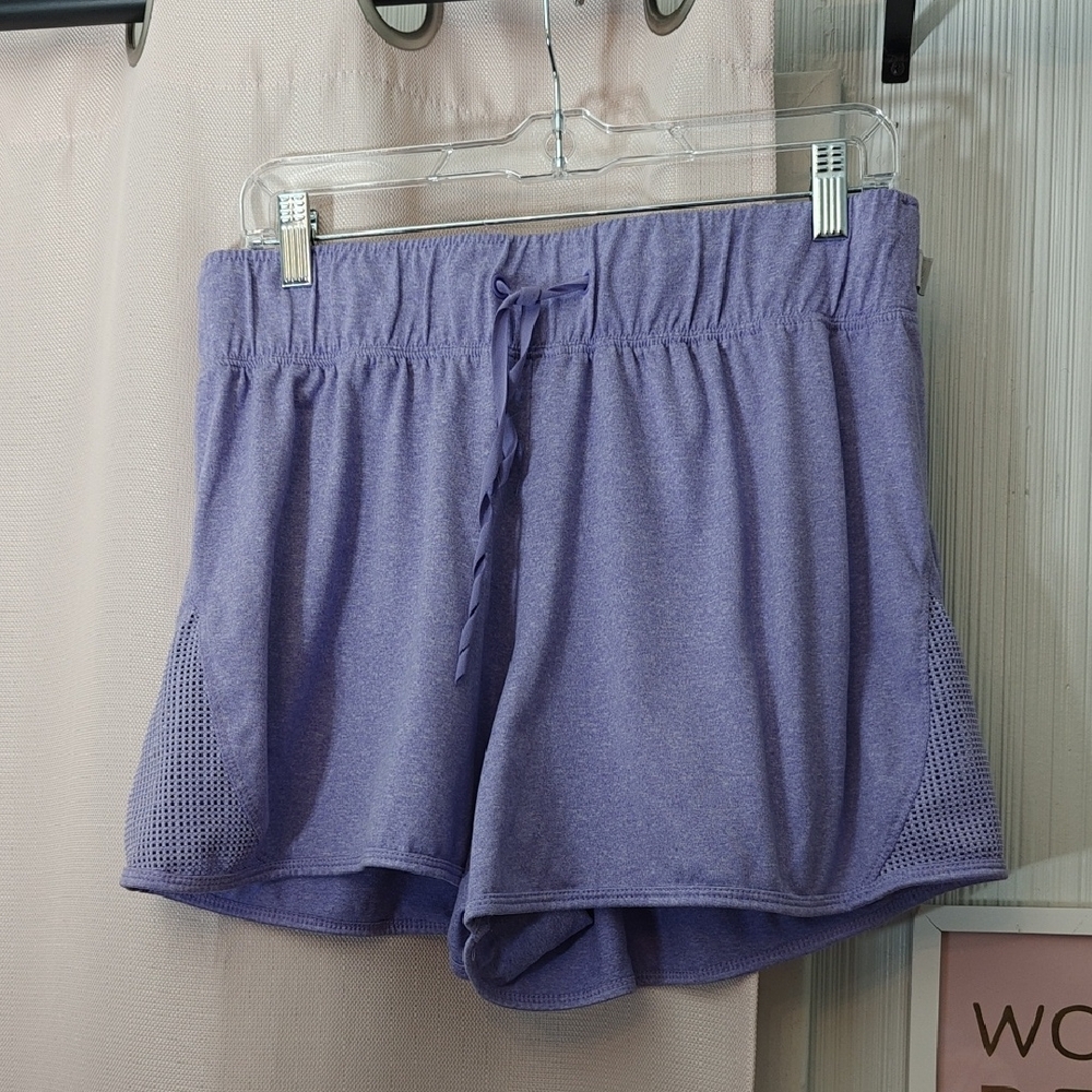 Marika Purple Athletic Shorts for Women